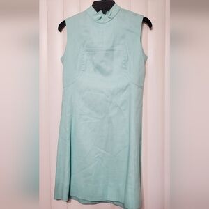 Vogue Paris Original Blue retro style dress